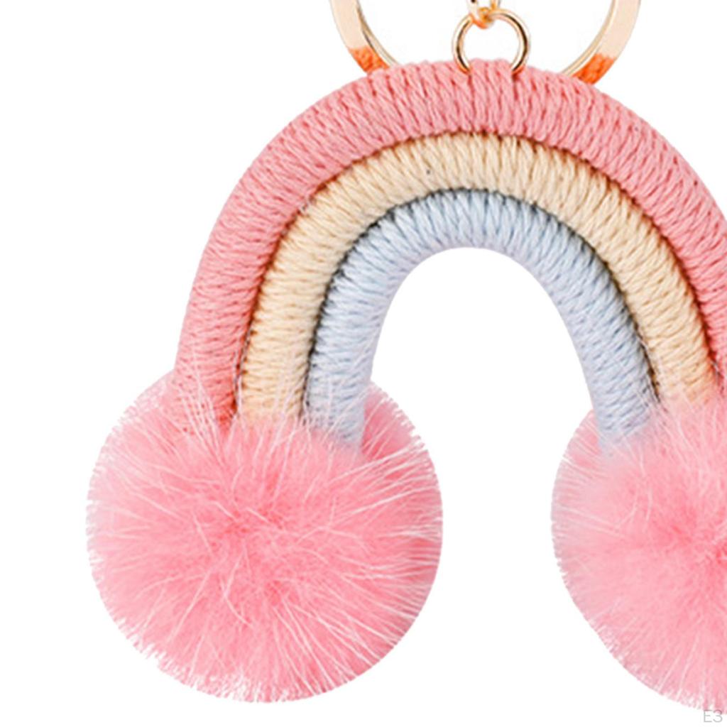 Keychains Tassel Macrame for Women Girls