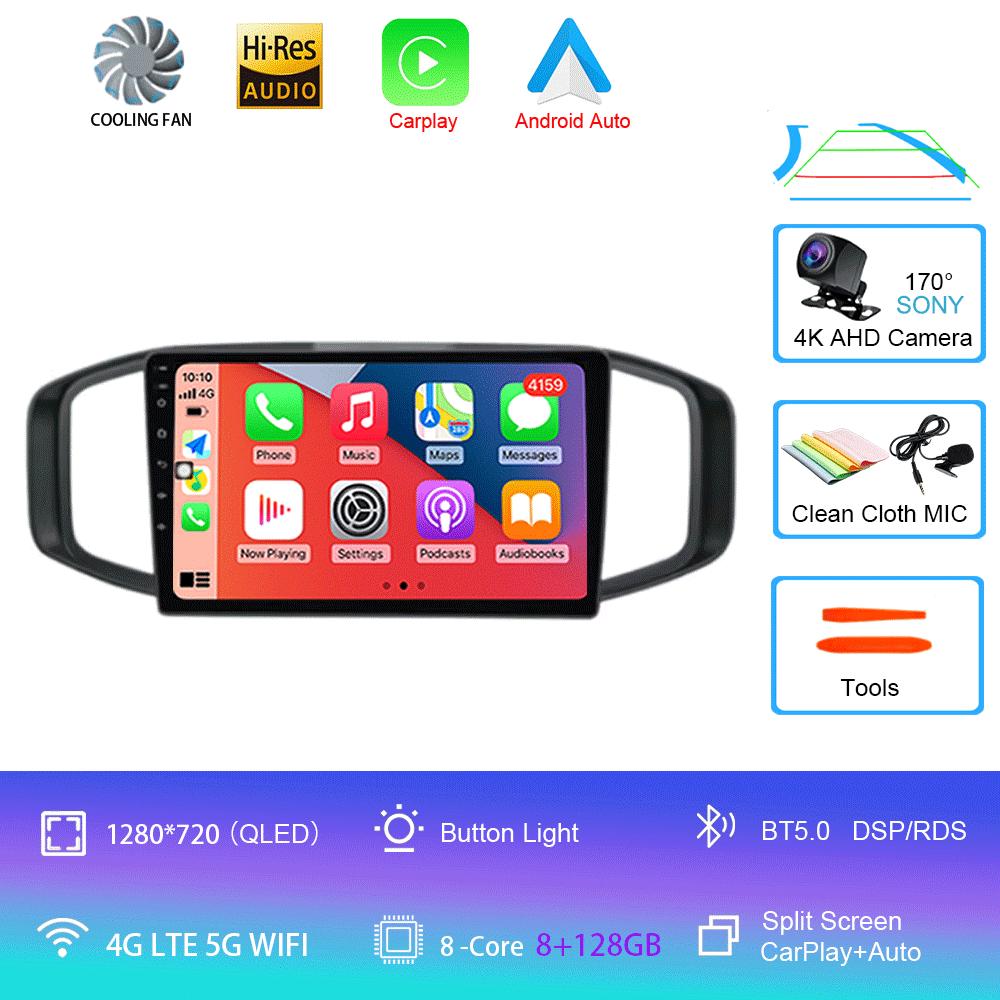 For Morris Garages MG3 2017 2018 2019 QLED 4G Wifi DSP Android 14 Car Radio Multimedia Video Player GPS Navigation Carplay