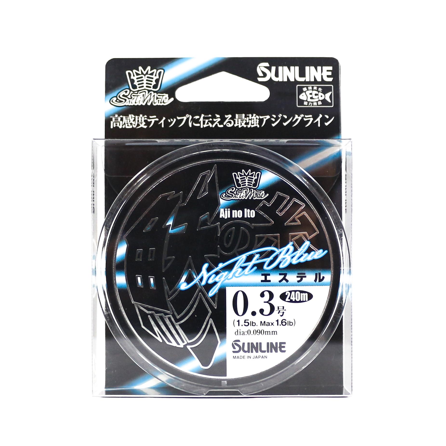 

Sunline Ester Line Aji No Ito 240M 1,5 фунта ночной синий (8379)