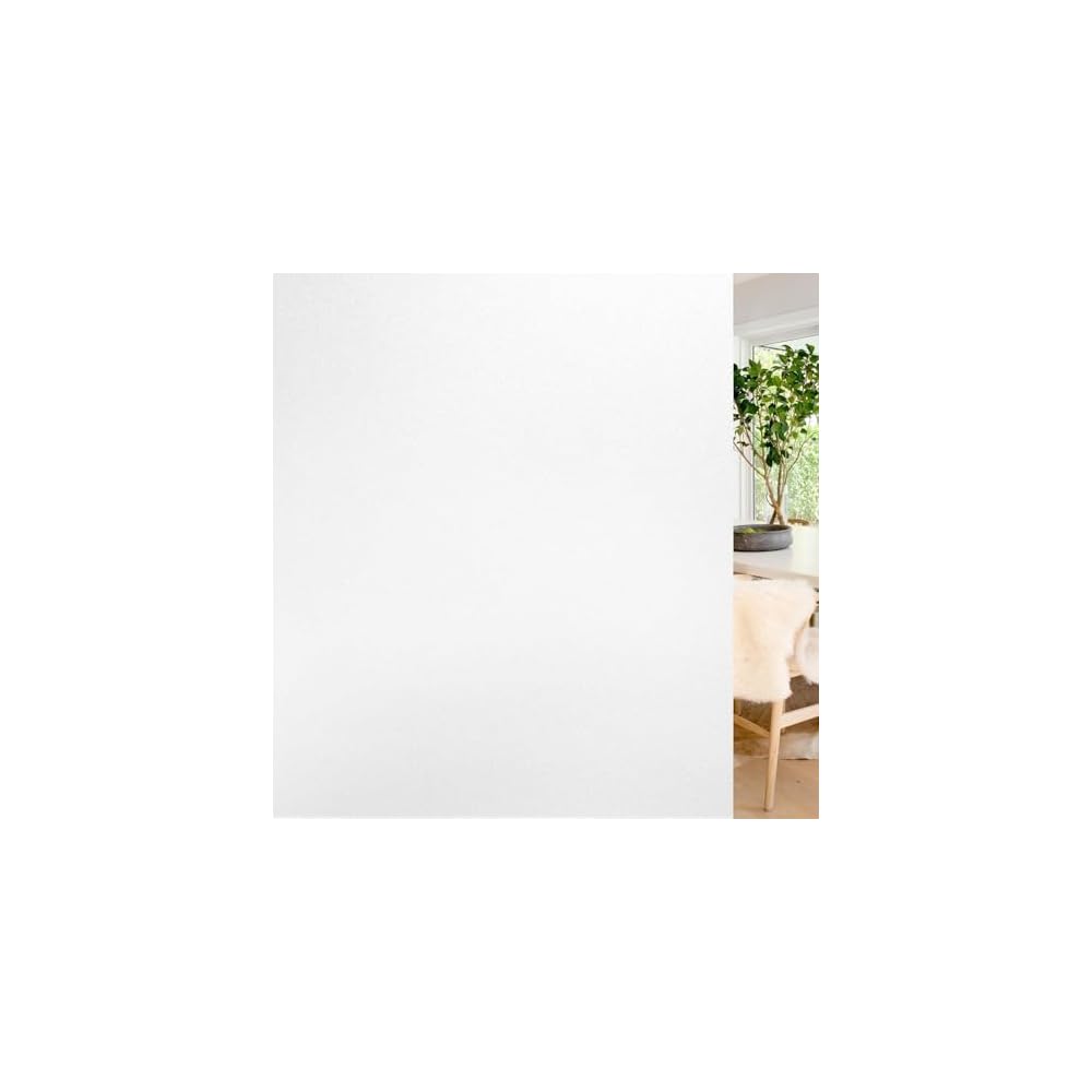 Rabbitgoo Window Privacy Film, Opaque Frosted Glass, 75 X 400cm