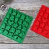 1 Stück Weihnachten Süßigkeitenform Pudding Schokolade Formen für DIY Kuchen Dekorationswerkzeug Backen Küchenzubehör