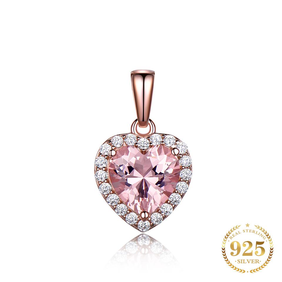 Umcho 925 Sterling Silver Necklaces Solid Elegant Pendant Luxury Jewelry for Women Mom Girlfriend Girls