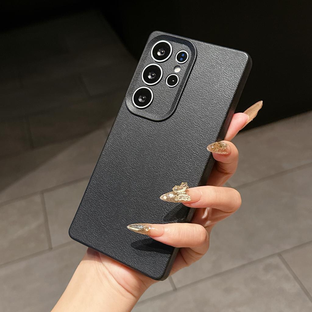 Phone Case For Vivo V23 V50 Y15S Y27S Y36 Infinix Hot40 Note40 Smart9 MotoG35 G84 Luxury Leather Texture Soft Silicone Protection Cover