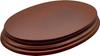 Green Staff World Oval Display Stand, 17 X 11cm, 19mm High, Hazelnut Brown, GSWD-4772