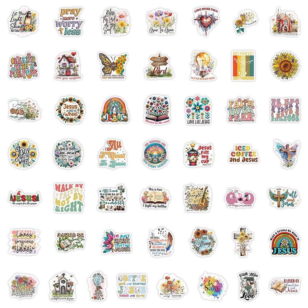 50PCS Waterproof Cartoon Graffiti Stickers for Bottles, Phones & Suitcases