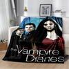 The Vampire Diaries Damon salvatore Blanket Flange Warm blanket Home travel blanket bed linings blankets for beds birthday gift