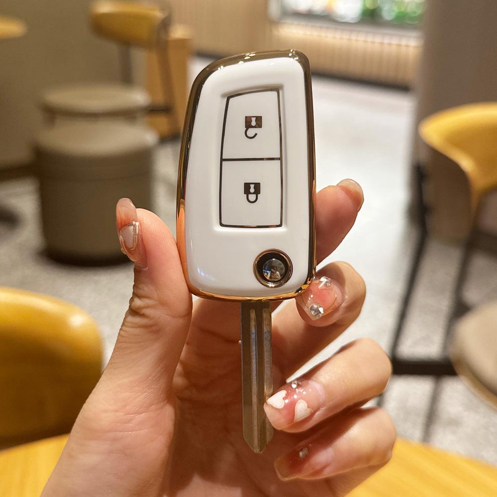 Carcasa moale TPU pentru cheia de la distanță pentru Nissan X-Trail Qashqai J11 Juke Murano Micra Tiida Maxima Altima Kicks Accesorii