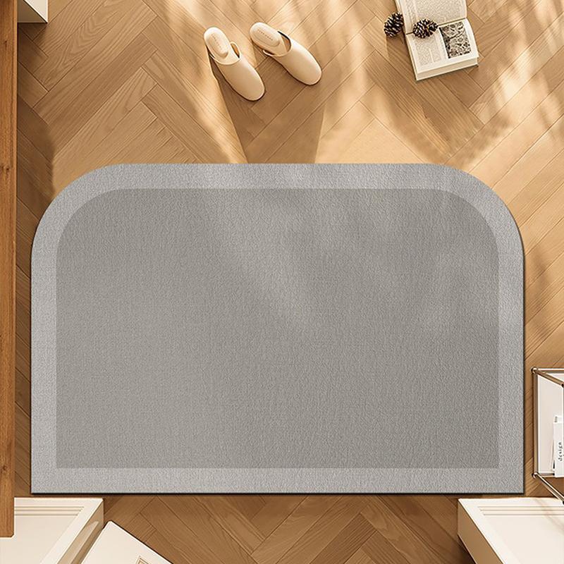 

Коврик для входной двери ПВХ водонепроницаемый нескользящий напольный коврик кожаный маслостойкий ковер для кухни минималистский стиль домашний декор ковер 50x80cm