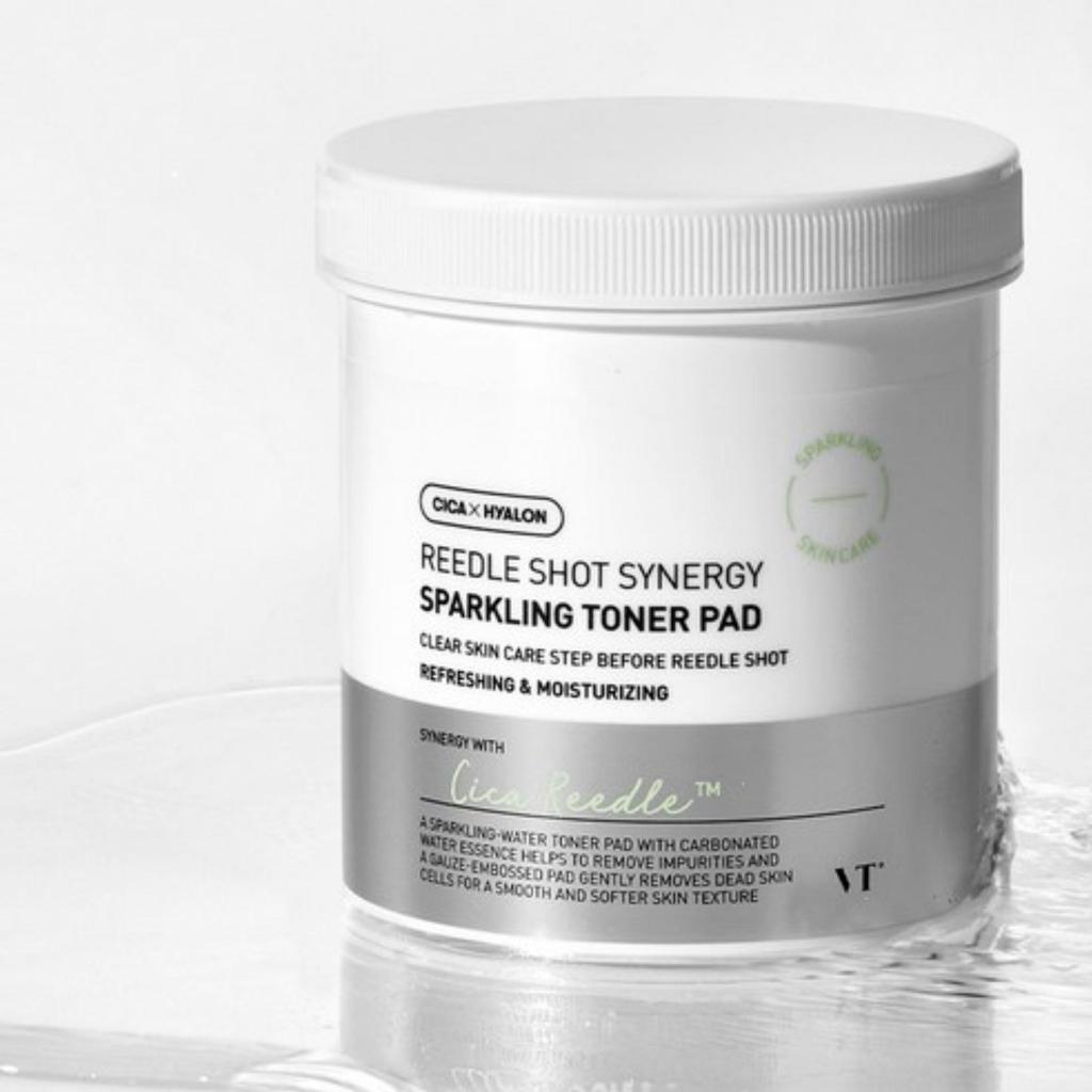 VT COSMETICS Reedle Shot Synergy Sparkling Toner Pad 80ea