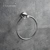 60 Series Model 304 Stainless Steel Wall-Mounted Towel Rack with Mirror Finish & Towel Ring