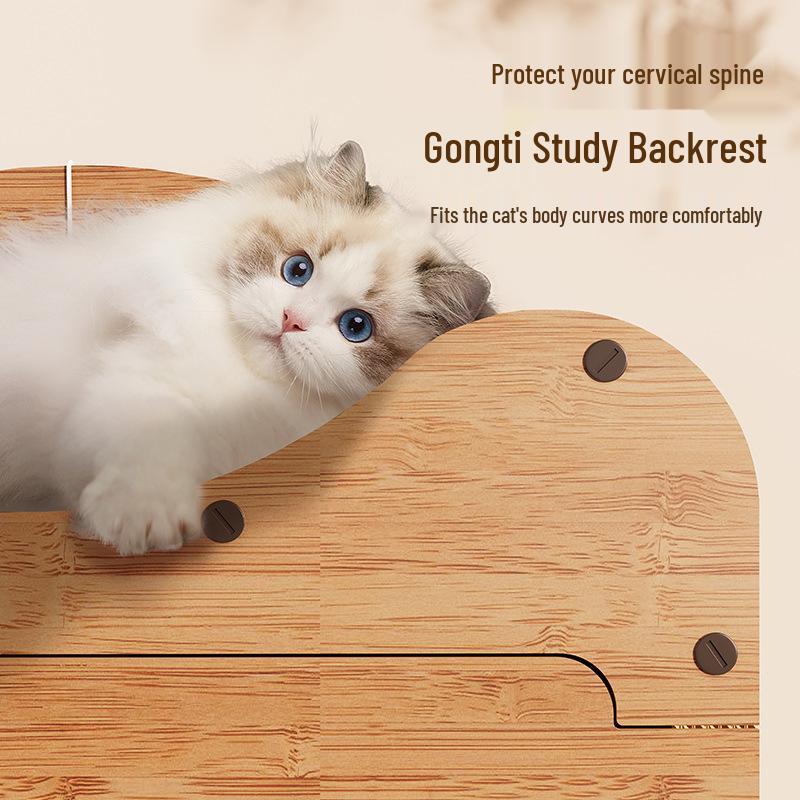 Wear-Resistant Vertical Cat Scratching Board & Bed – All-Season Corrugated Paper, Multi-Sided, No Debris