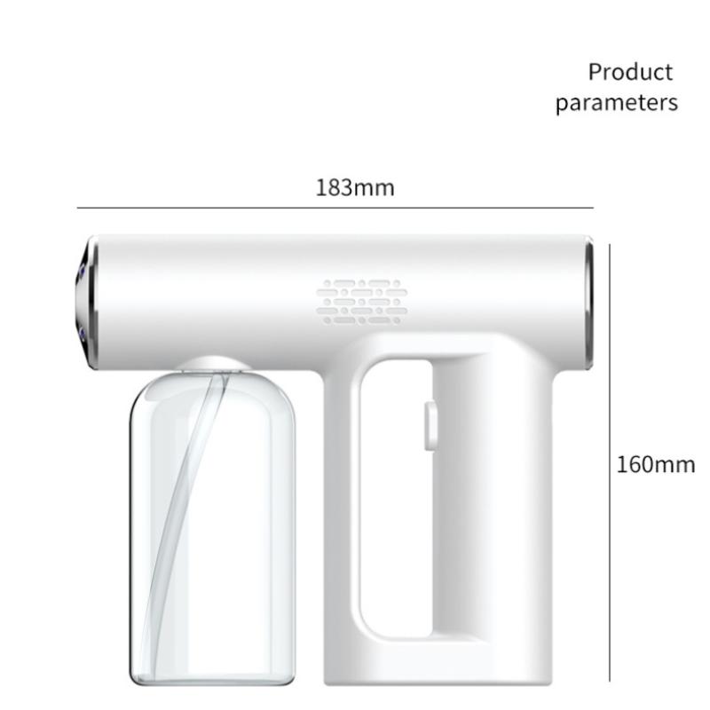 Wireless Nano Fogger Blue Light Steam Electric Household Disinfection Spray Guns