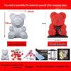 Handmade Everlasting Rose Bear DIY Kit for Valentine's & Qixi Festival