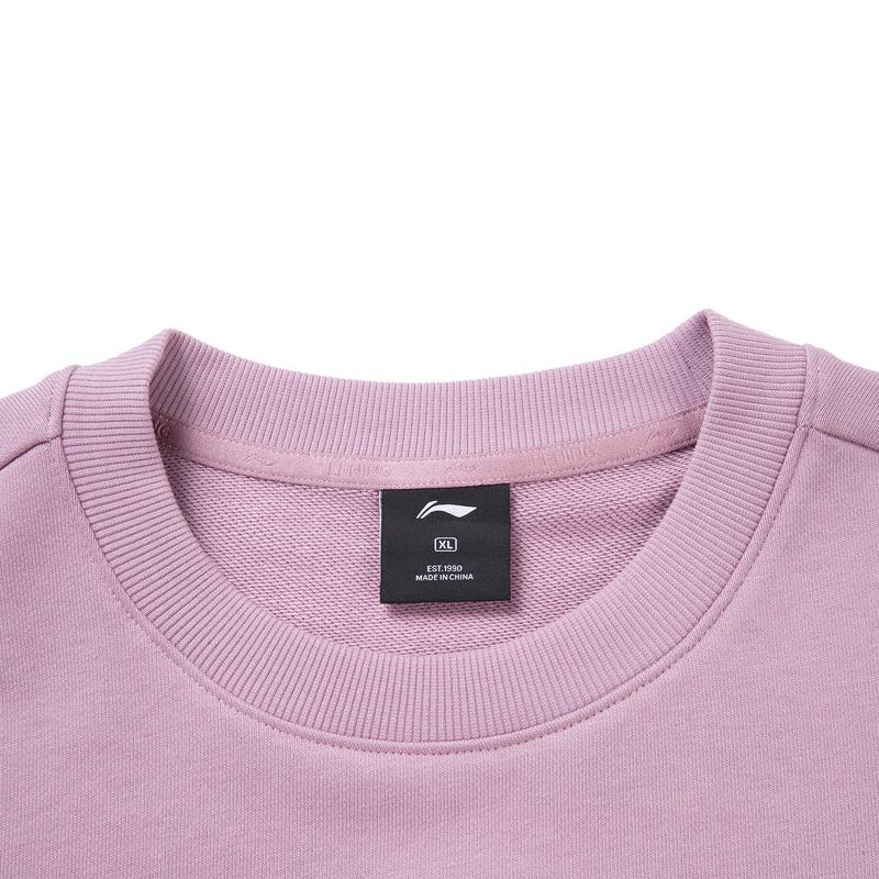 Li Ning CF Loose Comfortable Pullover Sweatshirt Men Sweatshirt AWDVF63-7