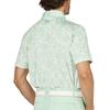 FootJoy Men's Pop Camo Print Short Sleeve Golf Shirt, Pistachio, Size M (FJ-S25-S24, 34573-M)