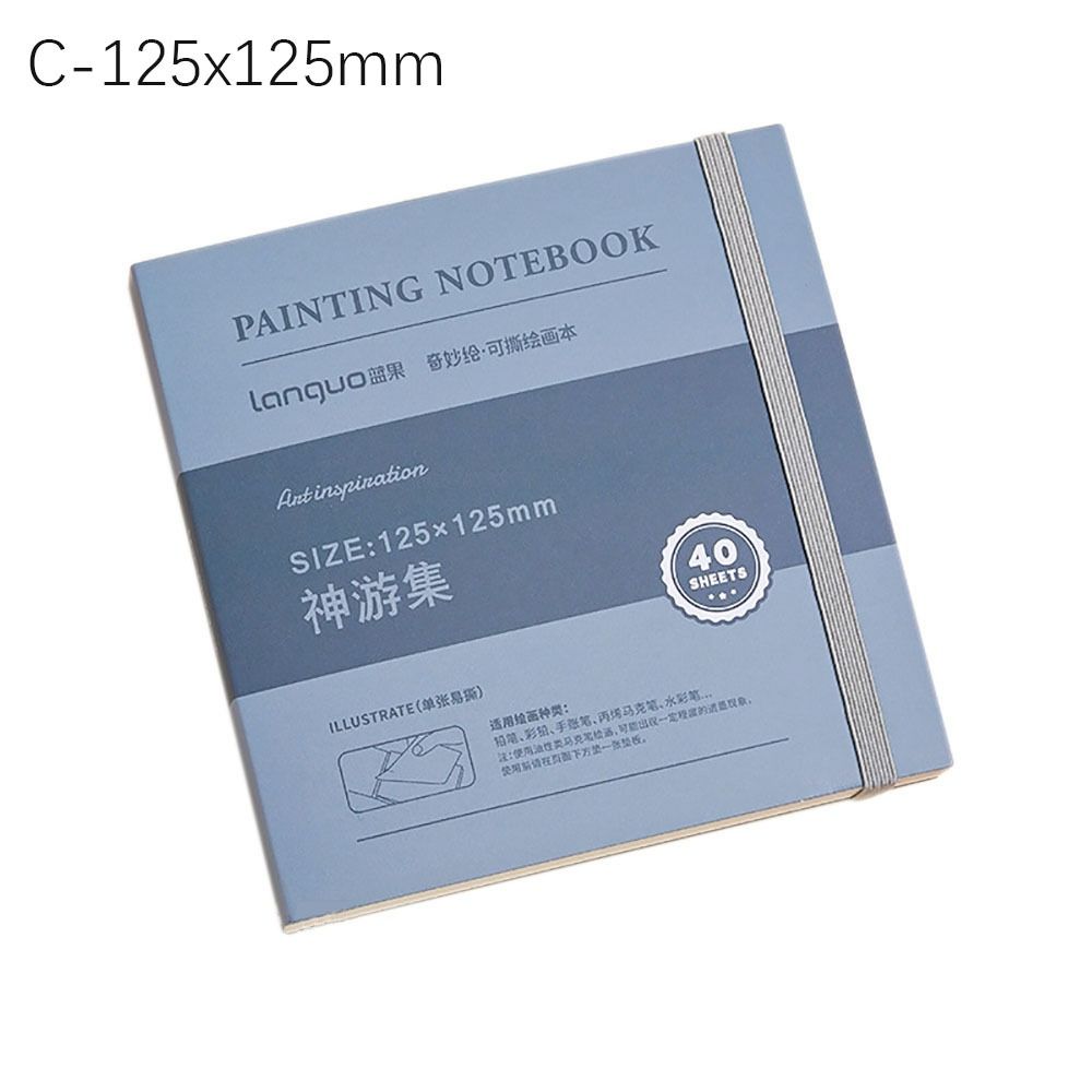 Art Supplies Sketchbook Inspiration Record Draw Book Small Notebook