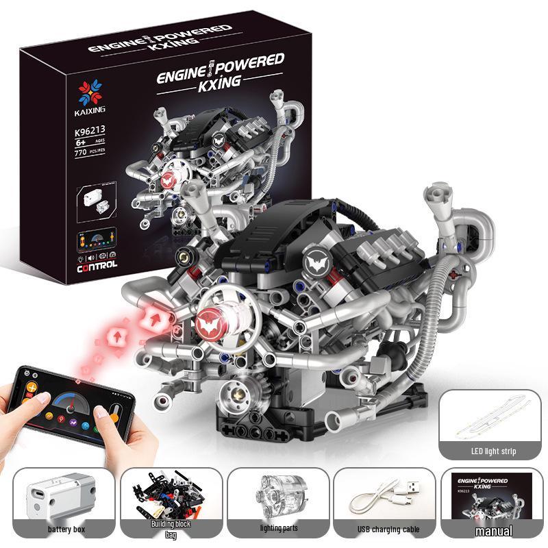 Kit de robot programmable télécommandé avec blocs de construction pour l'exploration scientifique éducative