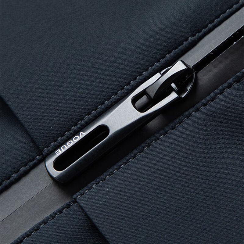 ROMON Men's Hooded Casual Short Jacket