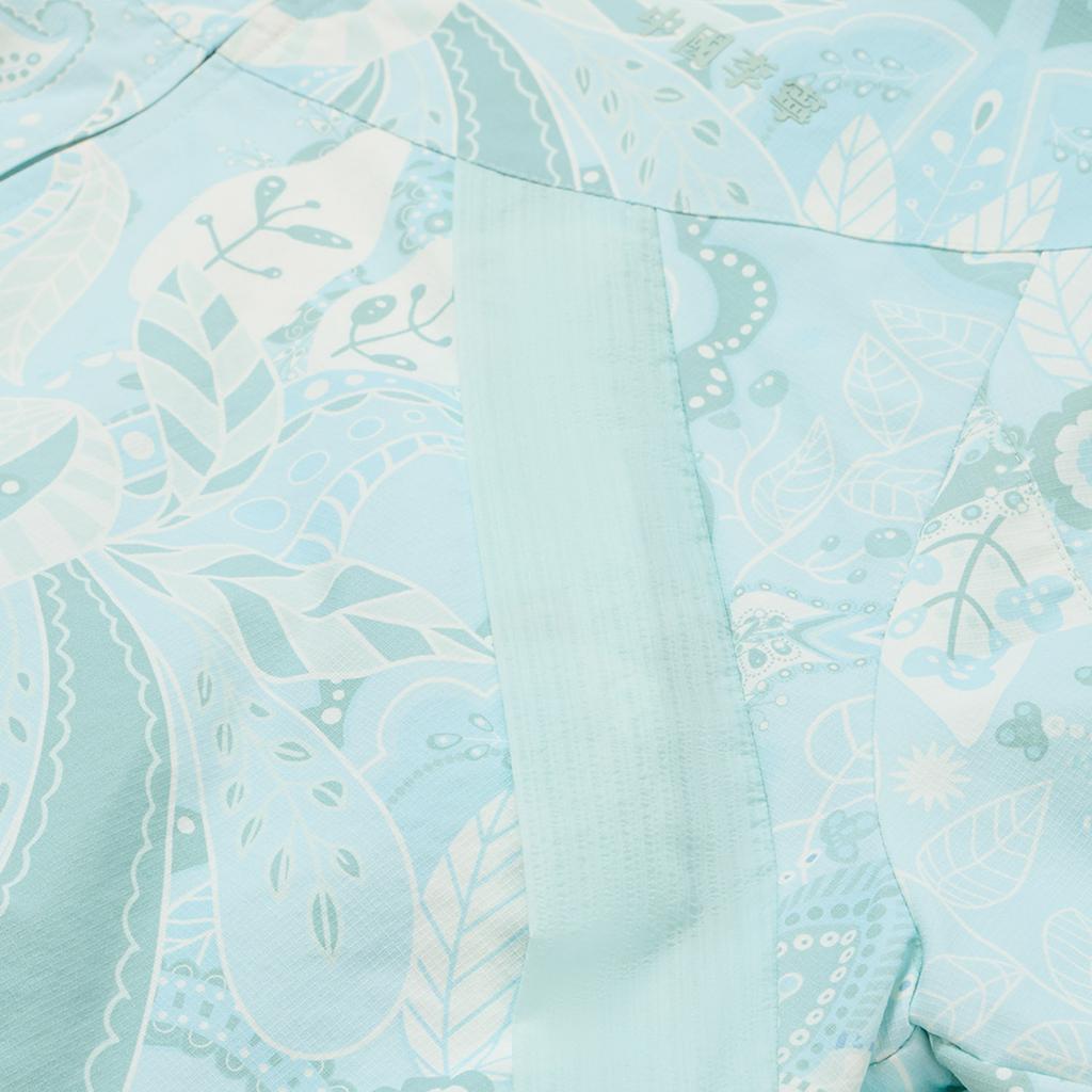 Li Ning Trendy Outdoor Series Printed Sports Jacket Women Jackets Light-Blue AFDW486-5