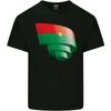 Curled Burkina Faso Flag Day Football Kids T-Shirt Childrens