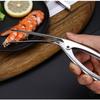 304 Stainless Steel Shrimp Deveined Device - Ergonomic Fishbone Design, Easy Shell Removal, Kitchen Seafood Preparation Gadget