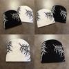 Style Winter Knitted Hat With Colorblock Pattern For Street Fashion Enthusiasts
