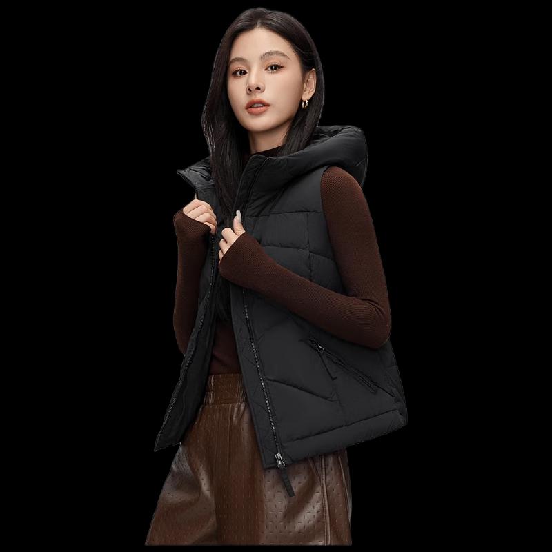 SNOWFLYING 2024 Women's Lightweight Short Duck Down Vest