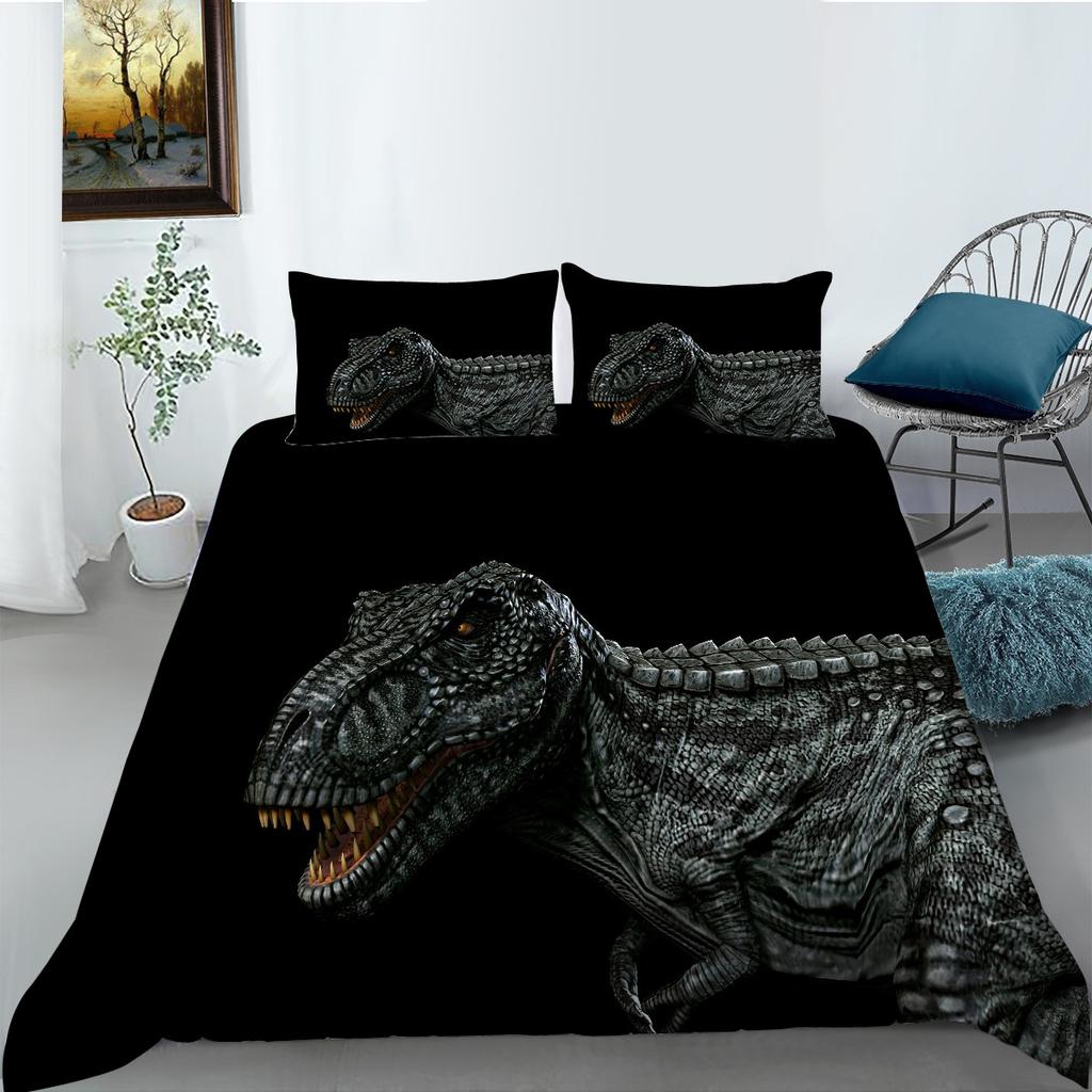 Jurassic Series Digital Printing Polyester Bedding Two Or Three-Piece Set