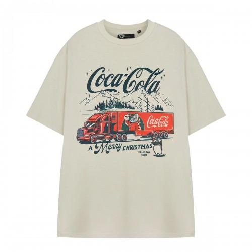 Coca-Cola Womens/Ladies A Merry Christmas Short-Sleeved T-Shirt