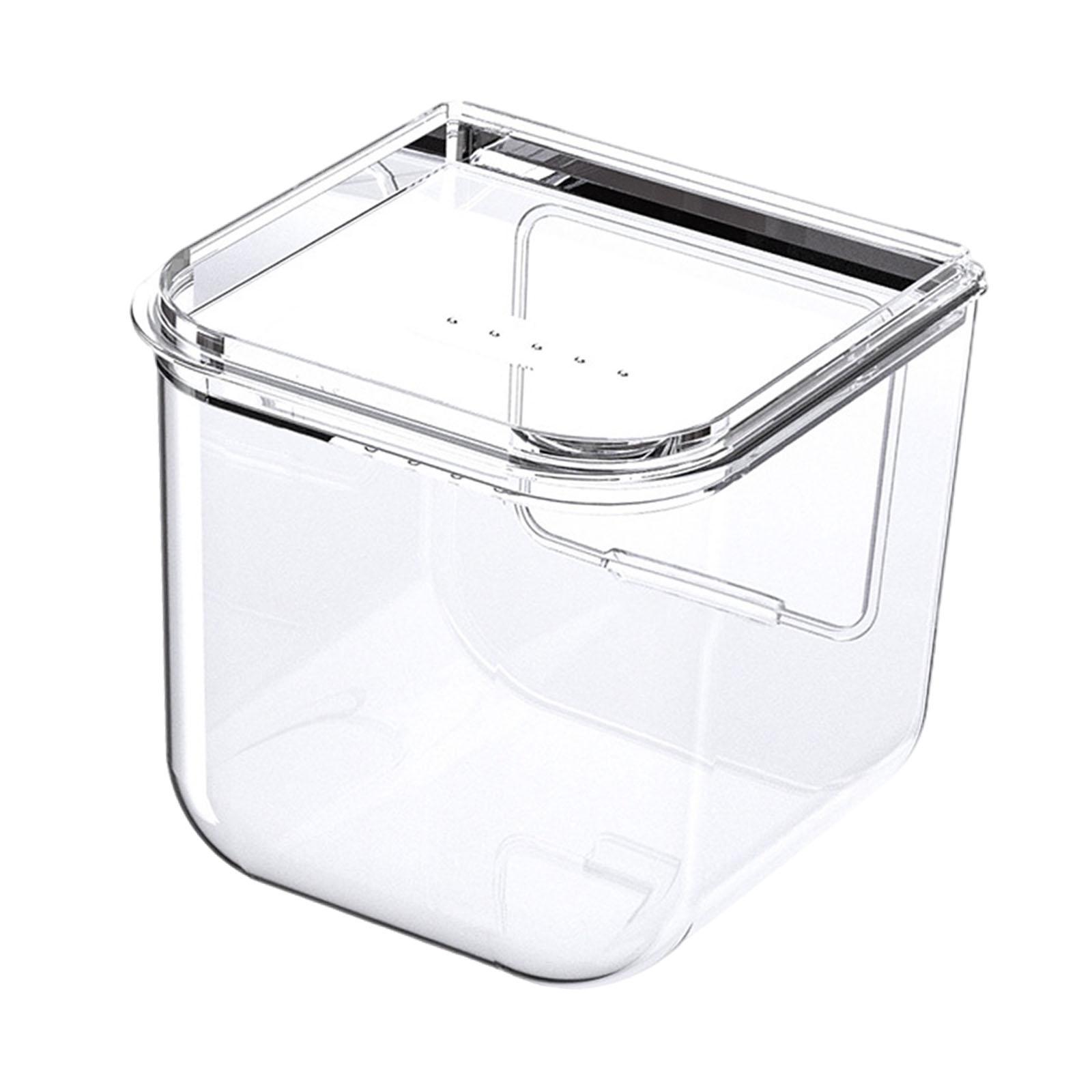 

Bird Bath Cage Clear Box with Hooks Multifunction Accessories Cleaning Pet Supplies for Parakeets Parrots Lovebird Decor Home