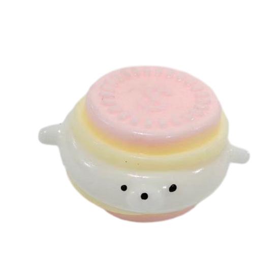 

Coin Dog Squeeze Toy Slow Rebound Cartoon Coin Puppy Sensory Fidget Toy Anxiety Relief Soft Stress Ball Pinch Toy рожевий