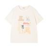 Mucmukn Girls' Lyocell Cool-Touch Animal Print Short-Sleeve T-Shirt