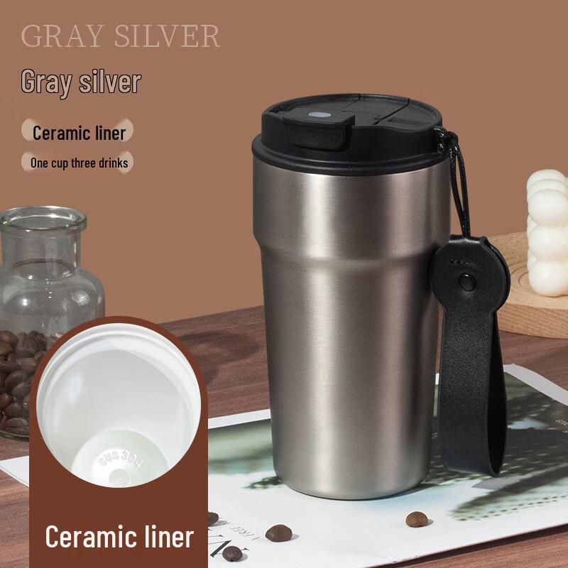 OLOEY 316 Stainless Steel Ceramic Travel Mug