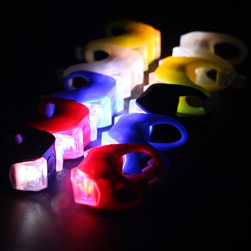 Lampka rowerowa 6 generacji żaba lampka bateria Ag10 silikonowa lampka led rower żaba