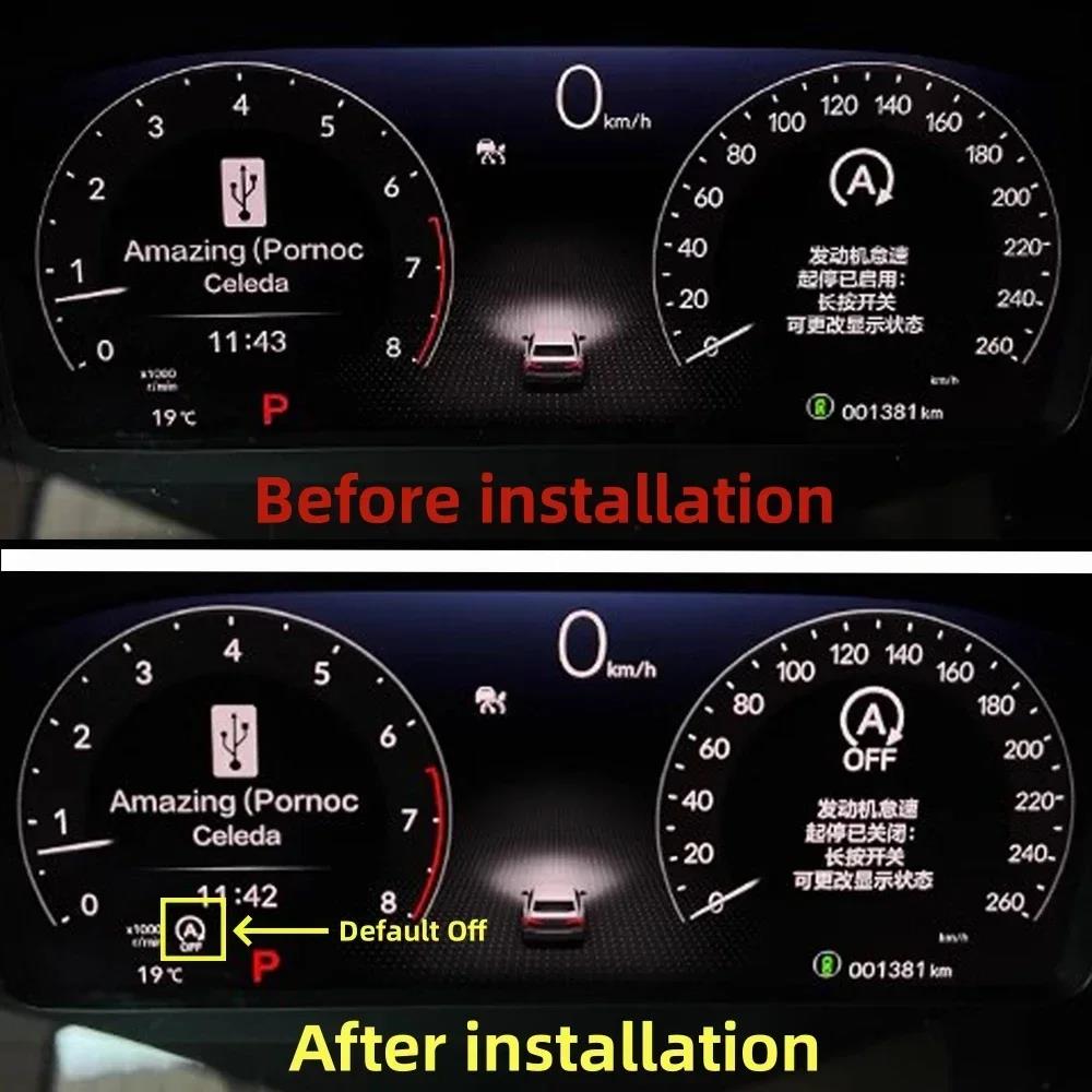 For Honda Civic 11th 2022-2024 Auto Start Stop Eliminator Canceller Engine System OFF Delete Control Sensor Disable Plug