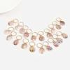 20pcs Headwear Dreadlocks Beads Metal Cuff Clips Hair Braid Tubes Shell Hair Rings Set  Hair Jewelry