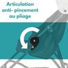 Looping Poussette Canne Fixe avec Canopy | Black Chiné