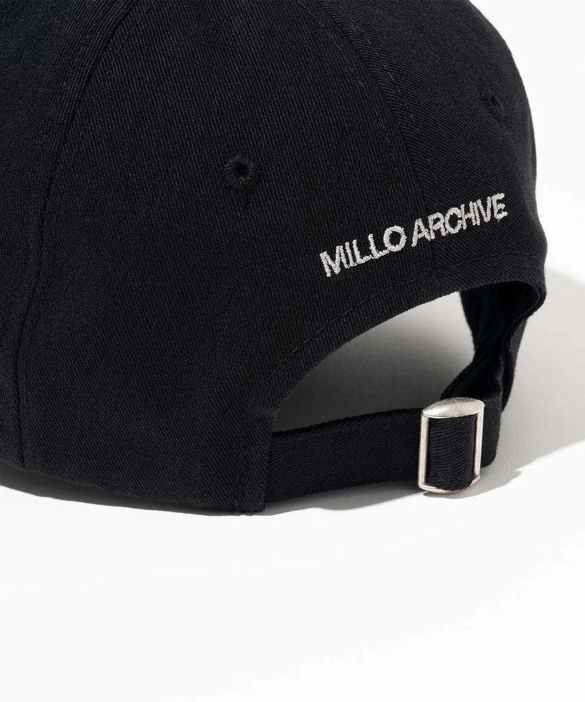 MILLO ARCHIVE Type Brim Ball Cap [Black]