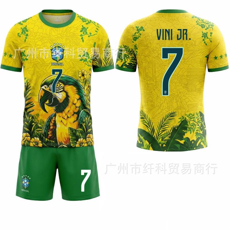 

2526-27 United States, Canada and Mexico World Cup football jersey No. 10 Neymar 7 Vinicius Brazil national team special edition #16