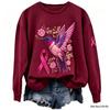 Women's Autumn/Winter Sparrow Print Velvet Hoodie