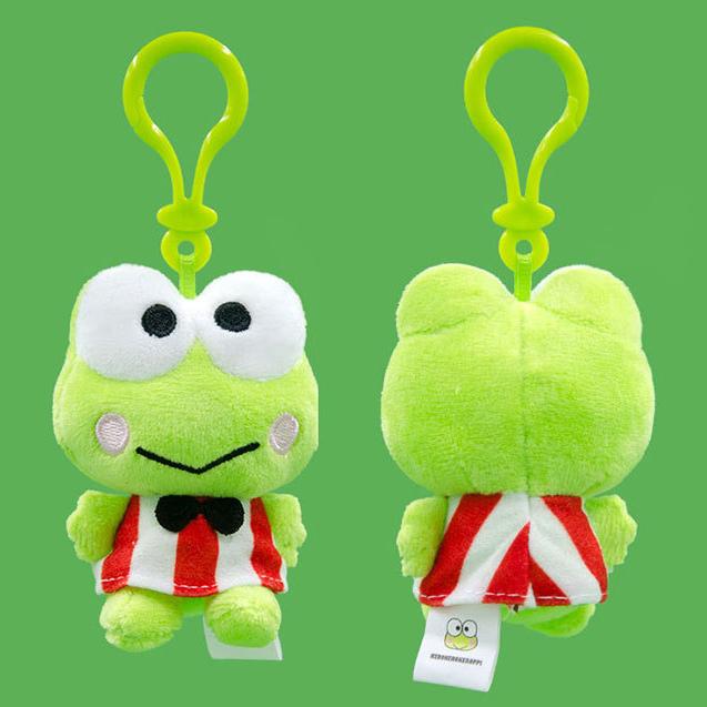 10cm My Melody Kuromi Cinnamoroll Hello Kitty Cat Hangyodon Purin Dog Plush Toy Anime Stuffed Animals Keychains Pendant