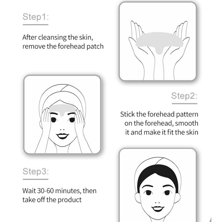 Faltenentferner Patches Anti-Aging Gesichtsmaske Säure Gesichts Mikrokristallin Hyaluron Lifting Aufkleber