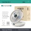 Xinbailu Punch-Free Folding Wall & Desk Fan: Portable, High Air Volume for Kitchen & Bathroom