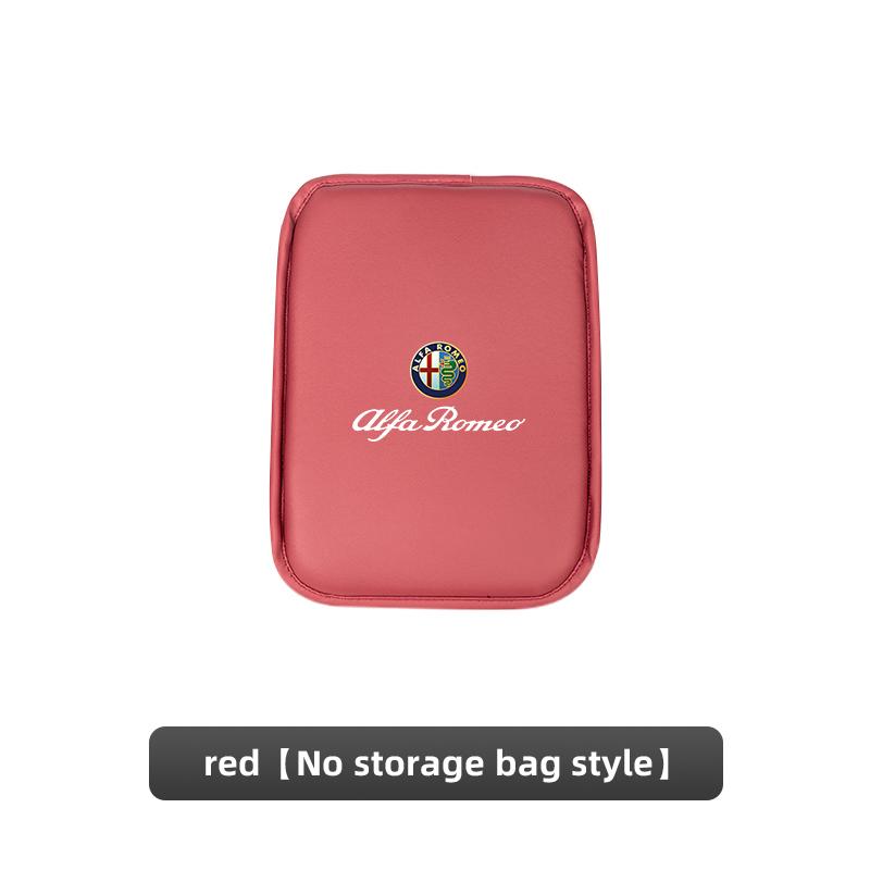 FPEV2 Car Center Console Armrest Box Protector Pad Storage Box Cover Pad For Alfa Romeo 147 156 Giulia 159 4C 8C 166 Mito Stelvio GT