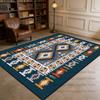 Geometric Rug Retro Colorful Persian Living Room Decoration Machine washable Soft Carpet antiskid customizable Floor Mat study