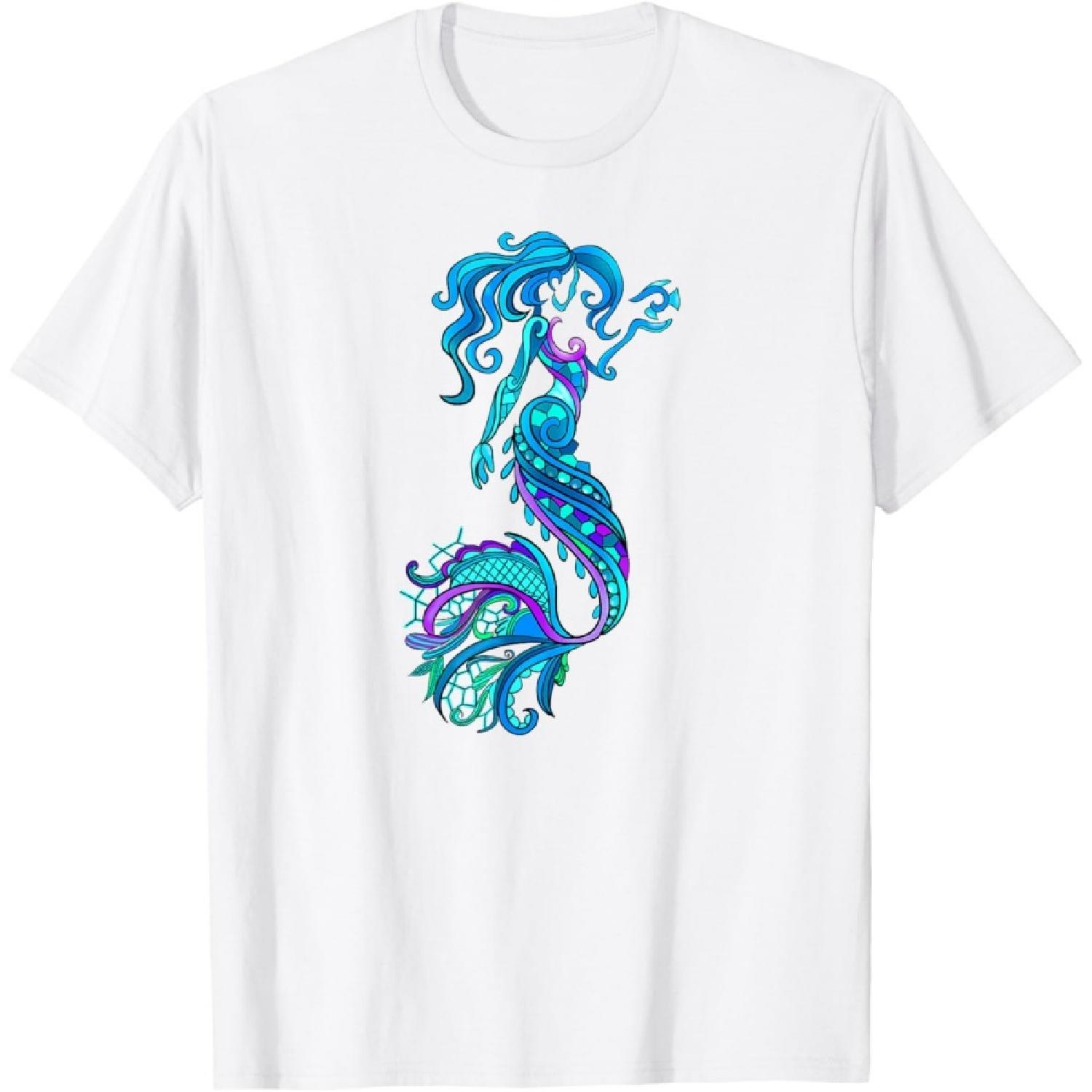 Yemaya Orishas Goddess Ifa Yoruba Religion Water Deity T-Shirt XXXXXL белый