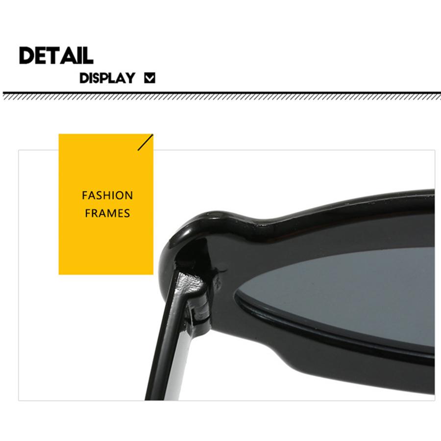 Modische Sonnenbrille Unregelmäßige Sonnenbrille Nicht polarisiertes Modeaccessoire