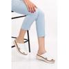 Women's Genuine Leather Anatomical Sole Casual Sabo Slippers