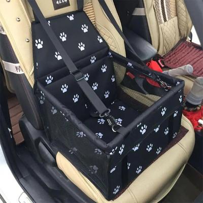 Pet Car Seat Waterproof and Breathable Padded Cat and Dog Basket Car Travel Basket Pet Car Out Seat