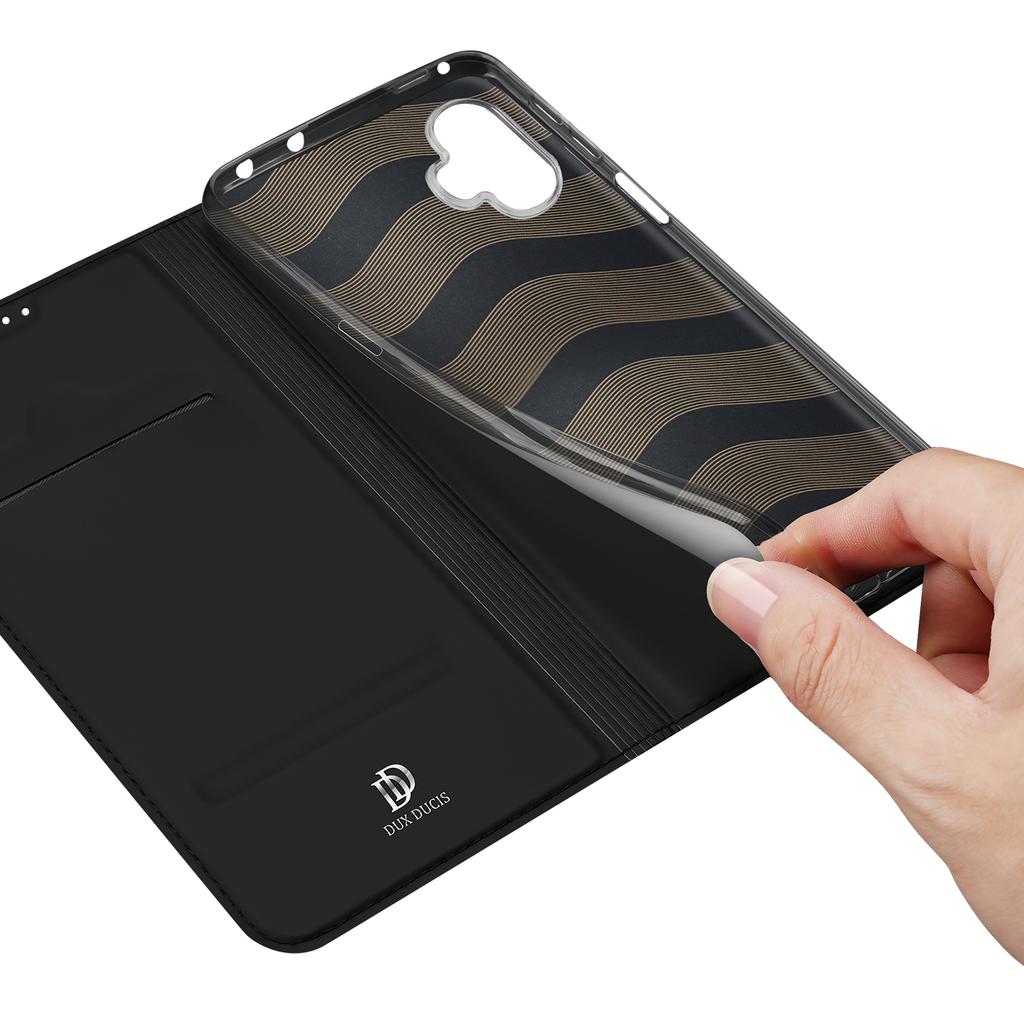 For Samsung Galaxy XCover7 Pro Case DUX DUCIS Skin Pro Series Leather Stand Cover Card Holder